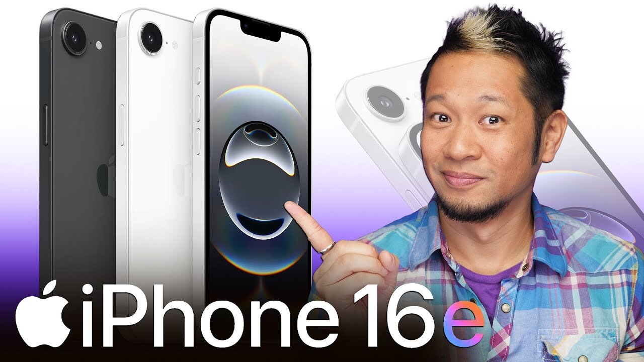 Apple iPhone 16e is... $599 - Comparison w/ iPhone 16 & 16 Pro