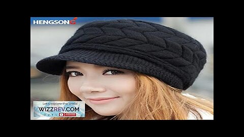 2024 Winter Women Hat Luxury Knitted Hats Female Soft High Elastic Warm Review