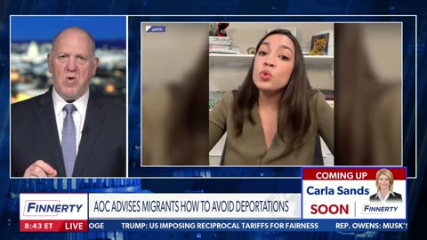 Tom Homan Says AOC Proves Every Day She's The Dumbest Congresswoman