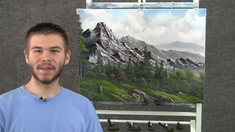 Meadow View - Paint with Kevin - oil painting