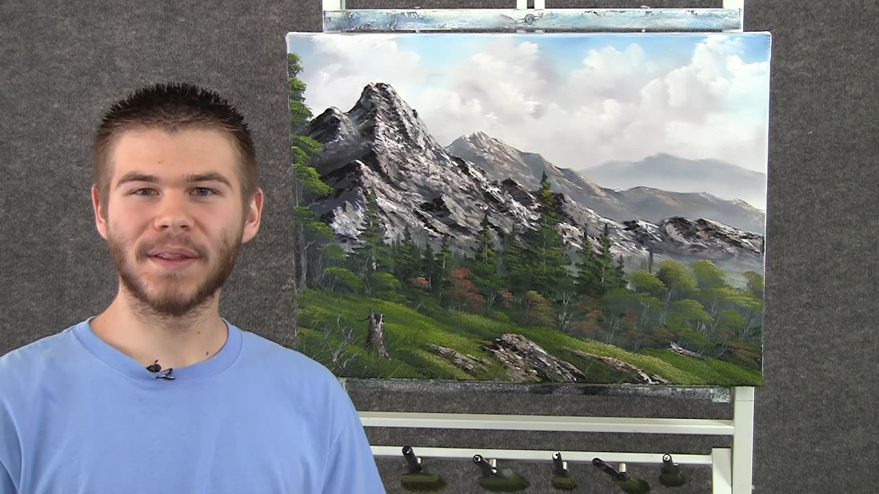 Meadow View - Paint with Kevin - oil painting