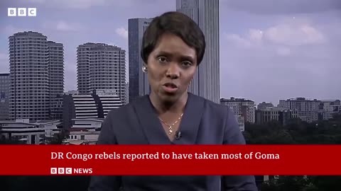 DR Congo rebels reportedly capture most of Goma | BBC News