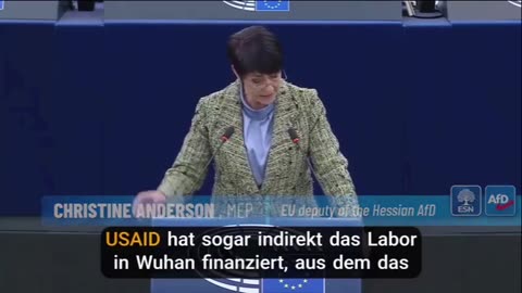 MEP Christine Anderson - Its Time to Dispose Of The Torture Tools Of The False Elites-USAID