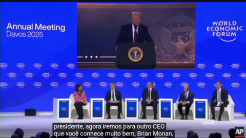LIVE: Trump fala no Fórum Econômico Mundial em Davos