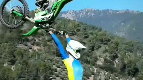 Acrobatic Freestyle Motocross