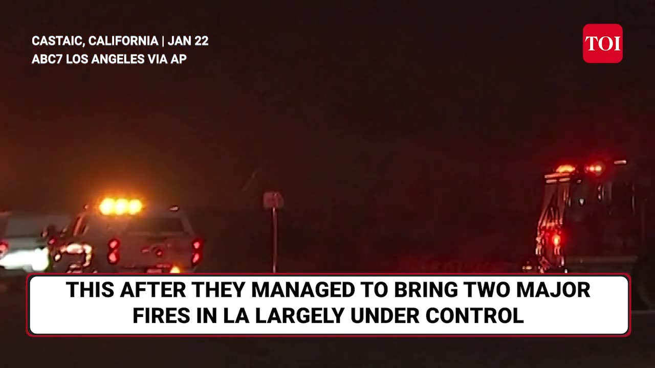 LA Burns 30,000 Americans Flee As New Wildfires Consume Hughes Watch Shocking Drone