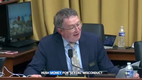 Thomas Massie: “Congress has paid over $17 million in hush money for se*ual misconduct inside