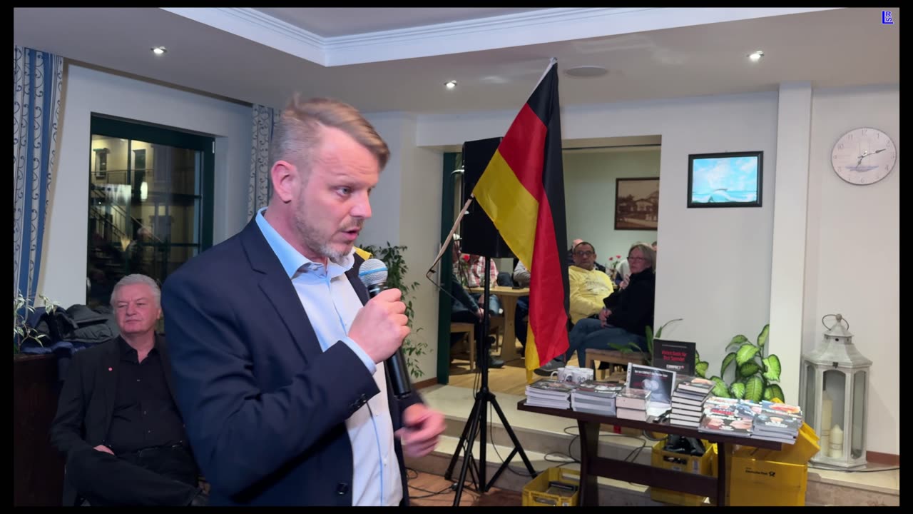 Groß Ernsthof - Jürgen Elsässer erönet den Bürgerdialog 08-02-2025