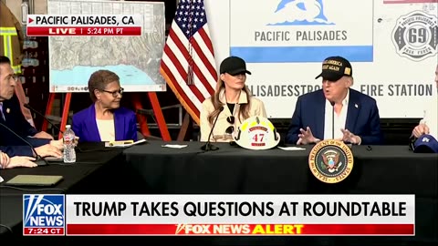 Trump Defends Pacific Palisades Resident, Calls Out Bass' Timeline