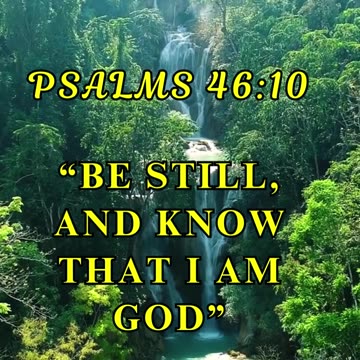 Psalms 46:10
