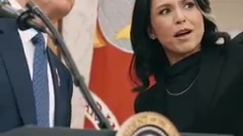 Tulsi Gabbard Sworn In as Director of National Intelligence in the Oval Office