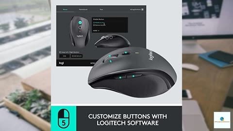 Logitech M705 Marathon Wireless Mouse