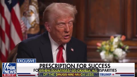 President Trump “It’s very unfair [about drug pricing]