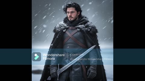 "What If Jon Snow Looked Even More EPIC? AI Has the Answer!"