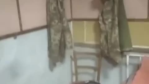 The footage shows the conditions of detention of mobilized