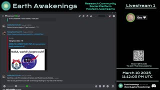 Earth Awakenings - Livestream 1 - #3030 - Live on Rumble/Youtube/X-Twitter/Twitch