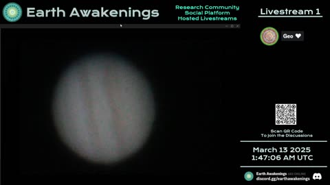 Earth Awakenings - Livestream 1 - #3033 - Live on Rumble/Youtube/X-Twitter/Twitch