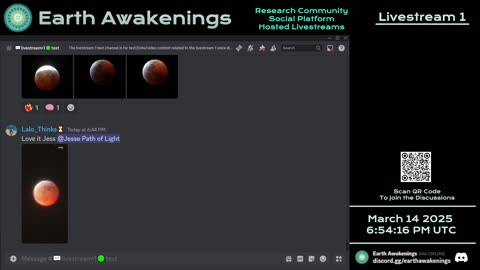 Earth Awakenings - Livestream 1 - #3040 - Live on Rumble/Youtube/X-Twitter/Twitch