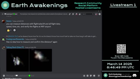 Earth Awakenings - Livestream 1 - #3040 - Live on Rumble/Youtube/X-Twitter/Twitch