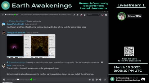 Earth Awakenings - Livestream 1 - #3046 - Live on Rumble/Youtube/X-Twitter/Twitch