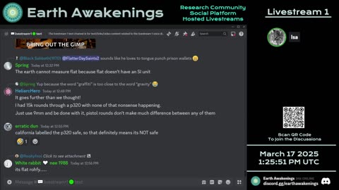 Earth Awakenings - Livestream 1 - #3046 - Live on Rumble/Youtube/X-Twitter/Twitch