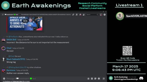 Earth Awakenings - Livestream 1 - #3046 - Live on Rumble/Youtube/X-Twitter/Twitch