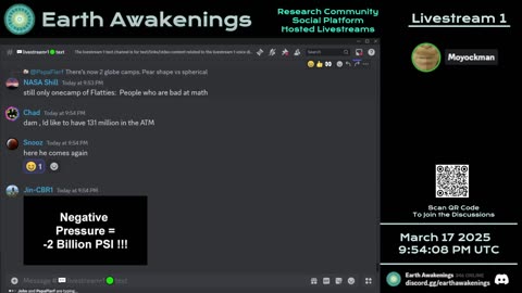 Earth Awakenings - Livestream 1 - #3048 - Live on Rumble/Youtube/X-Twitter/Twitch