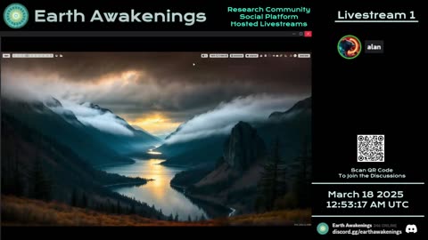 Earth Awakenings - Livestream 1 - #3048 - Live on Rumble/Youtube/X-Twitter/Twitch