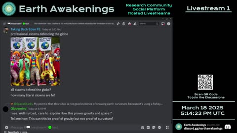 Earth Awakenings - Livestream 1 - #3048 - Live on Rumble/Youtube/X-Twitter/Twitch