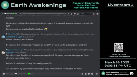 Earth Awakenings - Livestream 1 - #3048 - Live on Rumble/Youtube/X-Twitter/Twitch