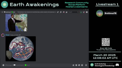 Earth Awakenings - Livestream 1 - #3052 - Live on Rumble/Youtube/X-Twitter/Twitch