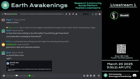 Earth Awakenings - Livestream 1 - #3052 - Live on Rumble/Youtube/X-Twitter/Twitch