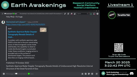 Earth Awakenings - Livestream 1 - #3052 - Live on Rumble/Youtube/X-Twitter/Twitch