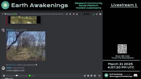 Earth Awakenings - Livestream 1 - #3055 - Live on Rumble/Youtube/X-Twitter/Twitch