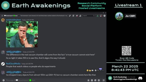 Earth Awakenings - Livestream 1 - #3055 - Live on Rumble/Youtube/X-Twitter/Twitch