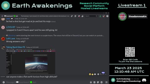 Earth Awakenings - Livestream 1 - #3055 - Live on Rumble/Youtube/X-Twitter/Twitch