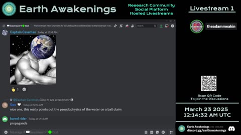 Earth Awakenings - Livestream 1 - #3055 - Live on Rumble/Youtube/X-Twitter/Twitch