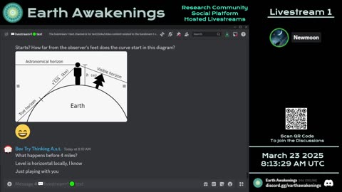 Earth Awakenings - Livestream 1 - #3058 - Live on Rumble/Youtube/X-Twitter/Twitch