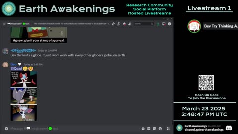 Earth Awakenings - Livestream 1 - #3058 - Live on Rumble/Youtube/X-Twitter/Twitch