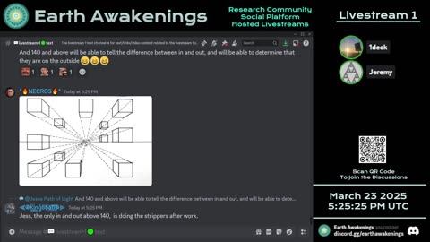 Earth Awakenings - Livestream 1 - #3058 - Live on Rumble/Youtube/X-Twitter/Twitch