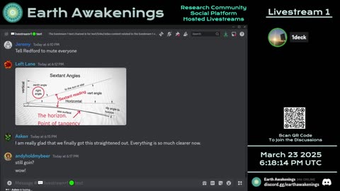 Earth Awakenings - Livestream 1 - #3058 - Live on Rumble/Youtube/X-Twitter/Twitch