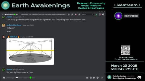 Earth Awakenings - Livestream 1 - #3058 - Live on Rumble/Youtube/X-Twitter/Twitch