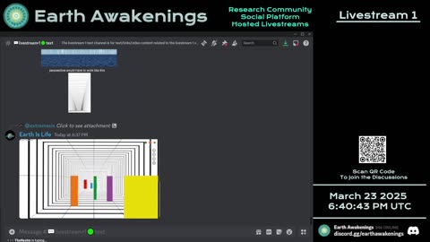 Earth Awakenings - Livestream 1 - #3058 - Live on Rumble/Youtube/X-Twitter/Twitch