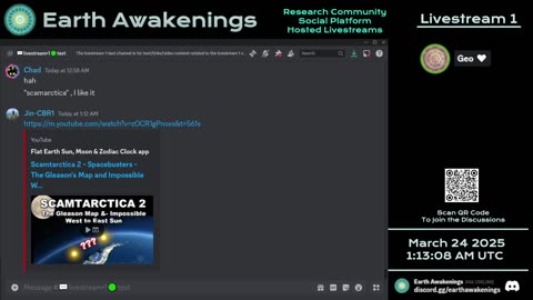 Earth Awakenings - Livestream 1 - #3058 - Live on Rumble/Youtube/X-Twitter/Twitch