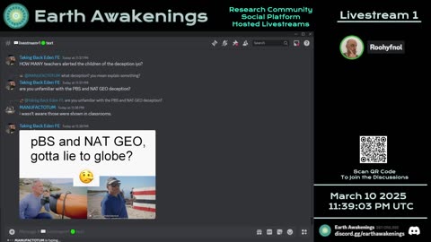 Earth Awakenings - Livestream 1 - #3030 - Live on Rumble/Youtube/X-Twitter/Twitch