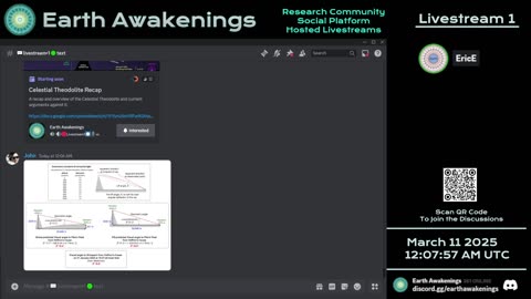 Earth Awakenings - Livestream 1 - #3030 - Live on Rumble/Youtube/X-Twitter/Twitch