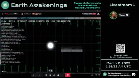 Earth Awakenings - Livestream 1 - #3030 - Live on Rumble/Youtube/X-Twitter/Twitch