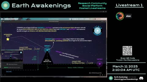 Earth Awakenings - Livestream 1 - #3030 - Live on Rumble/Youtube/X-Twitter/Twitch