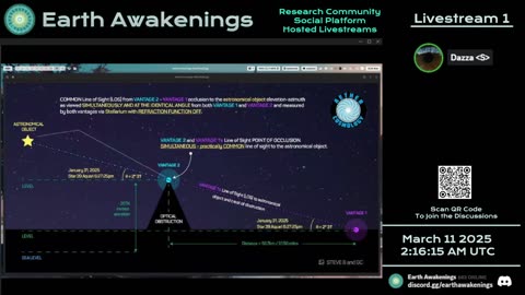 Earth Awakenings - Livestream 1 - #3030 - Live on Rumble/Youtube/X-Twitter/Twitch