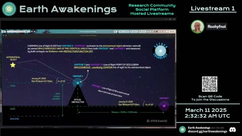 Earth Awakenings - Livestream 1 - #3030 - Live on Rumble/Youtube/X-Twitter/Twitch